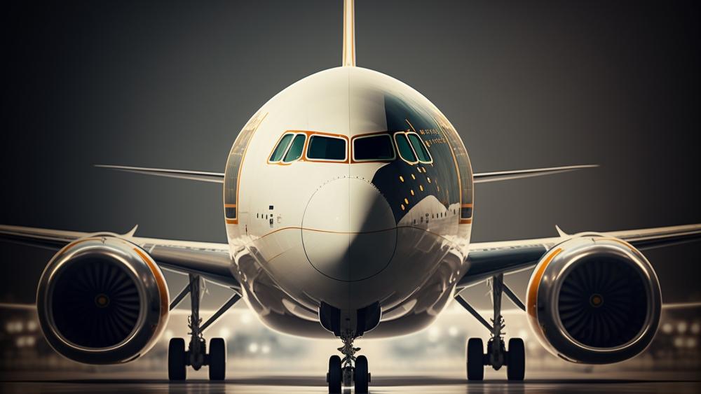 Majestic Boeing 747 Ready for Takeoff wallpaper