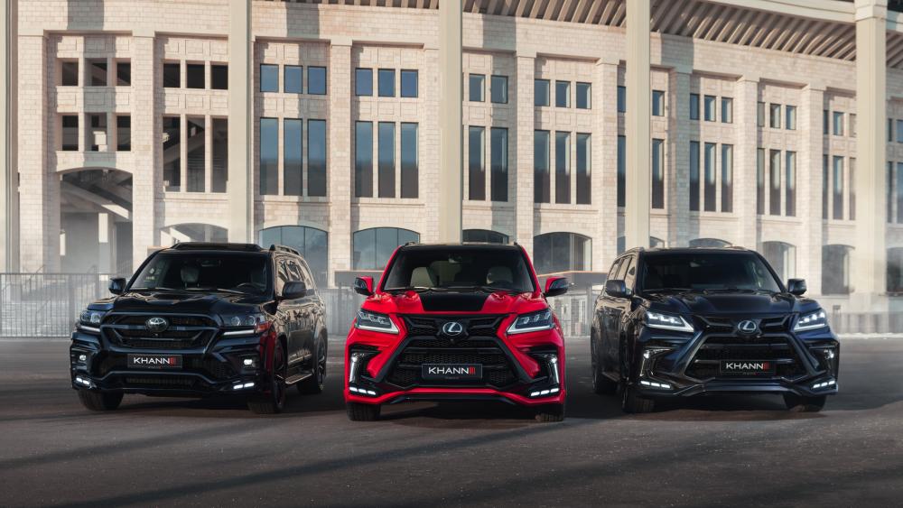 Lexus Khann Trio in Stunning 8K Detail wallpaper
