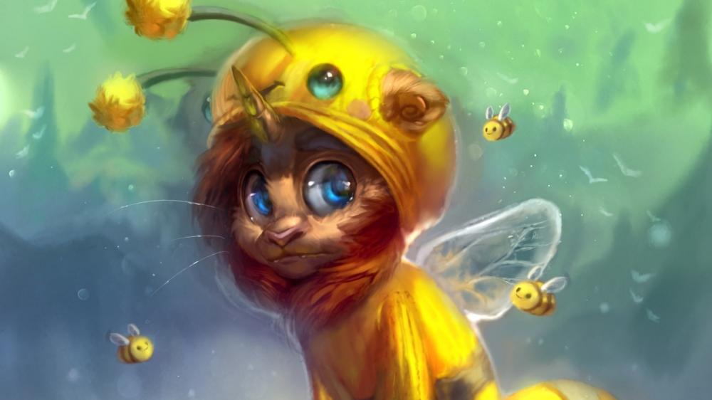Honey Cat Adventure wallpaper
