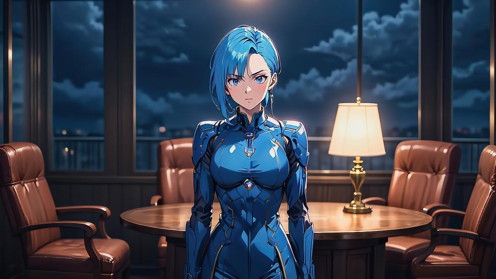 Dressed for Success Anime Style wallpaper