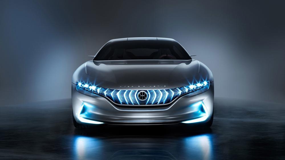Pininfarina Masterpiece Futuristic Elegance and Performance wallpaper
