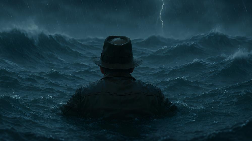 Ocean Tempest Mystery in 4K wallpaper