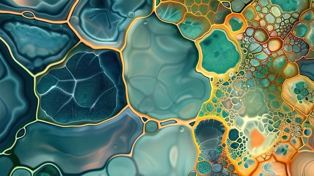 Enchanted Mosaic Dreamscape wallpaper