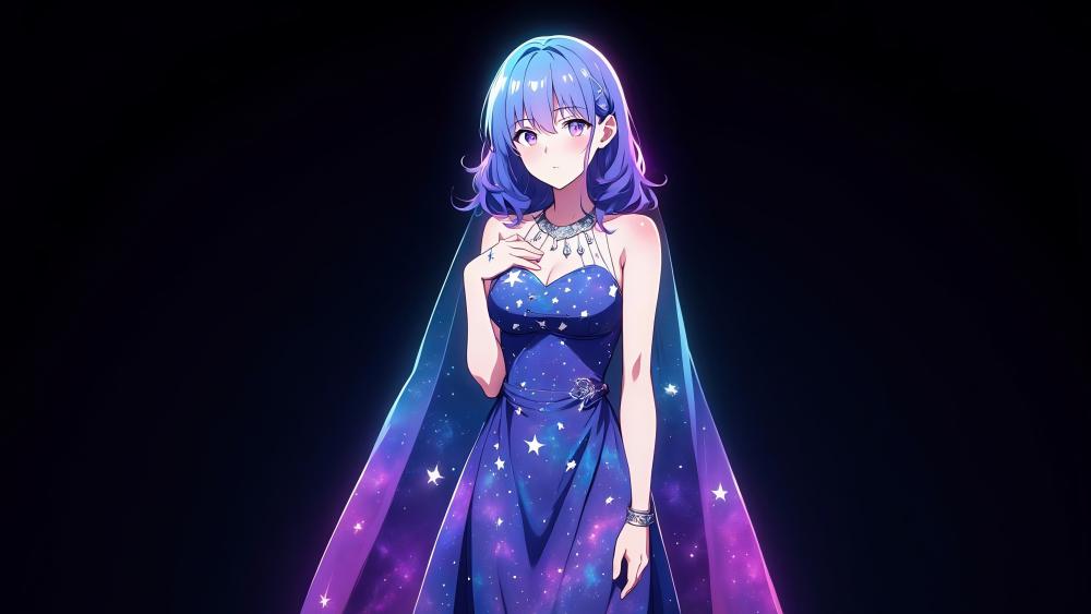 Starry Maiden wallpaper