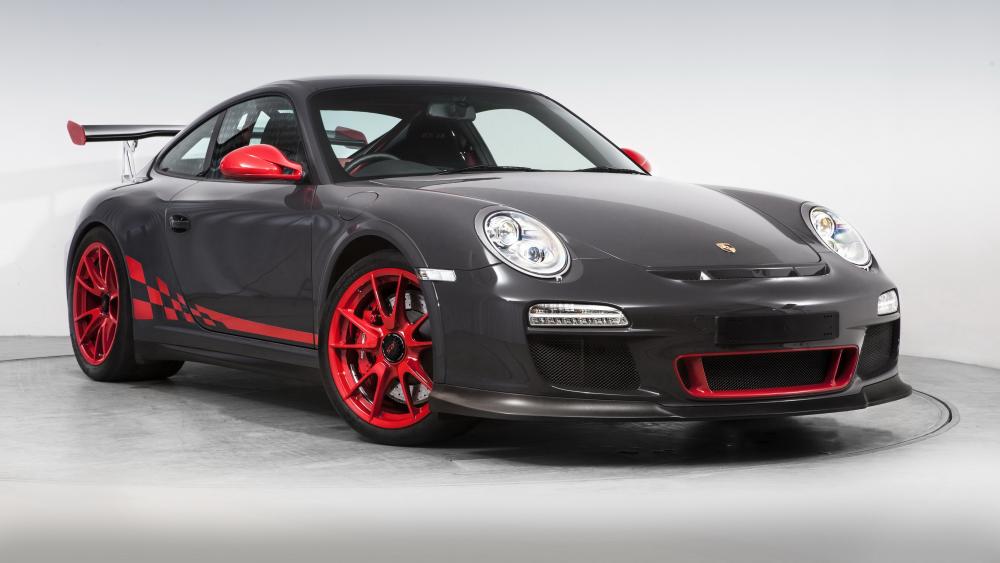 Porsche 911 GT3 on a Pristine Canvas wallpaper