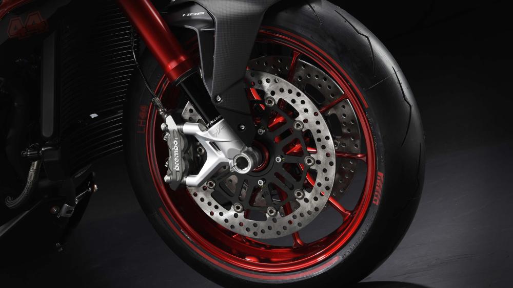 MV Agusta Brutale 800 Wheel Close-Up wallpaper