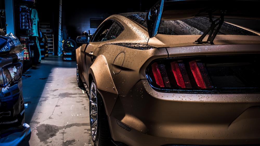 Shelby Mustang Power in 4K Glory wallpaper