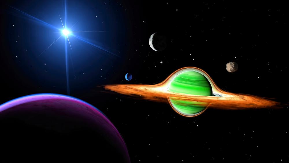 The Green Planet wallpaper