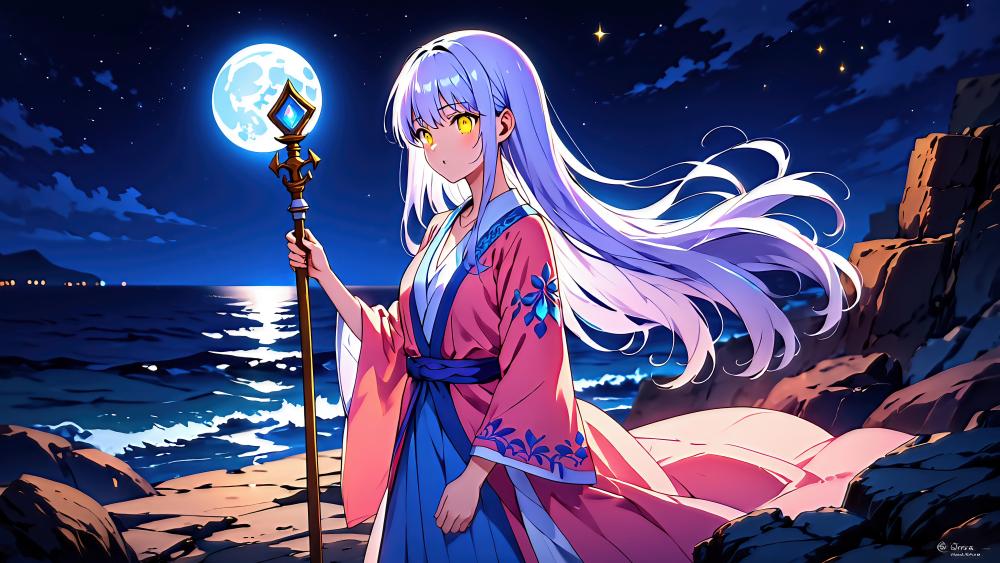 Midnight Stroll wallpaper