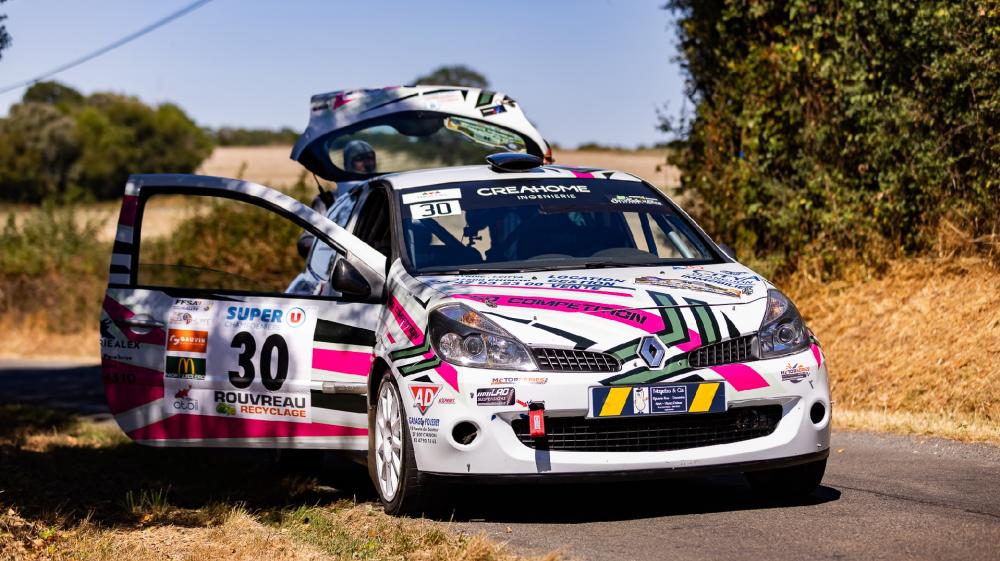 Rallying Thrill with Renault Clio R3 wallpaper