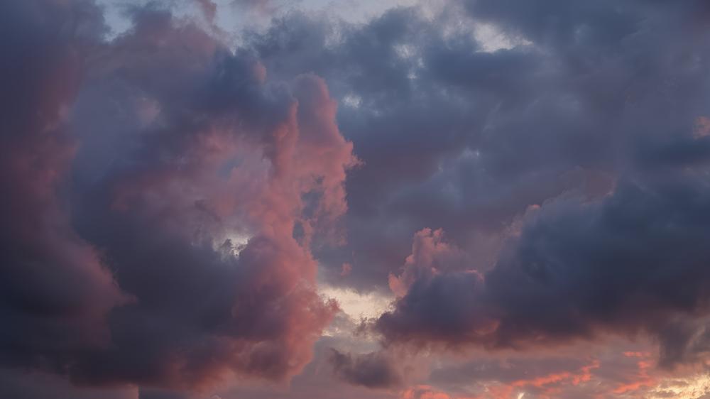 Crimson Dreamscape AI-Enhanced Skyscape wallpaper