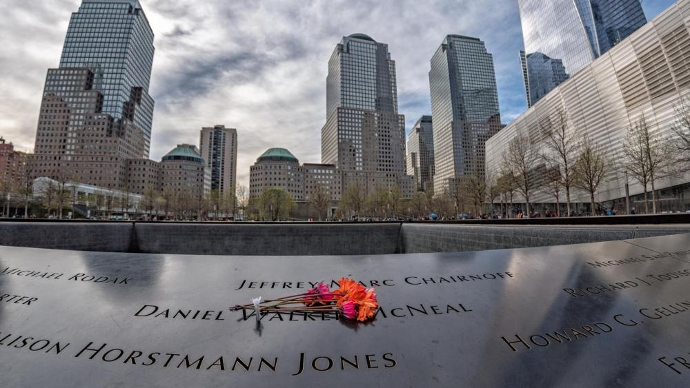 9/11 Memorial Reflecting on Resilience and Memory wallpaper