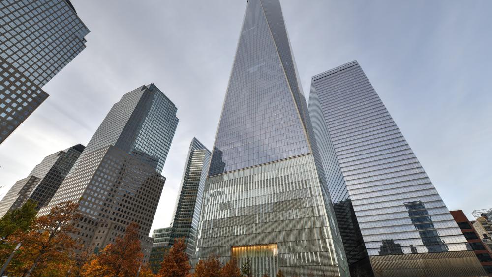 One World Trade Center Majestic Skyscraper in NYC wallpaper