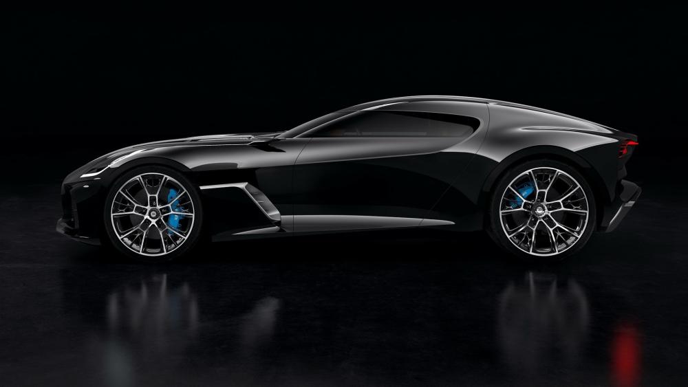 Dream Ride in the Black Coupé wallpaper