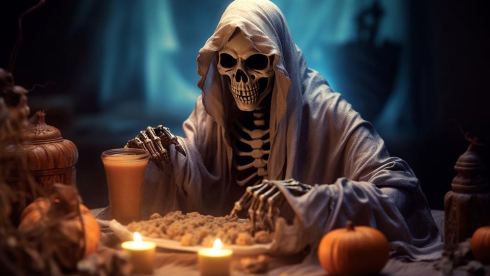 Eerie Feast in the Underworld wallpaper