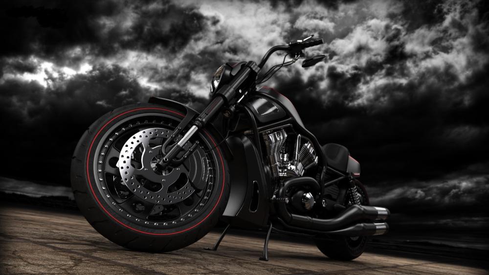 Unleash the Thunder on the Open Road wallpaper