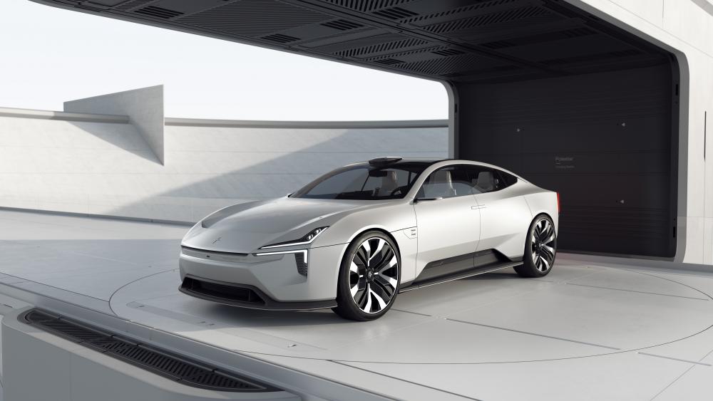 Polestar Precept Futuristic Elegance in 8K wallpaper