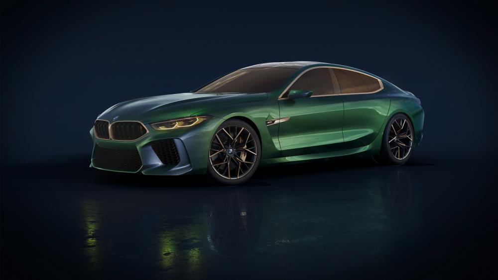 Bmw M8 Gran Coupe in Stunning 4K Detail wallpaper