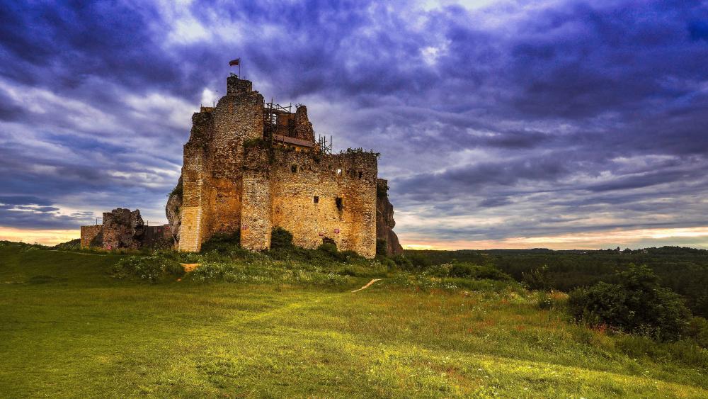 Ancient Ruins of Silesian Beauty wallpaper