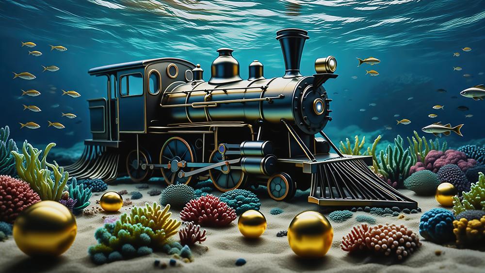 Underwater Locomotive wallpaper