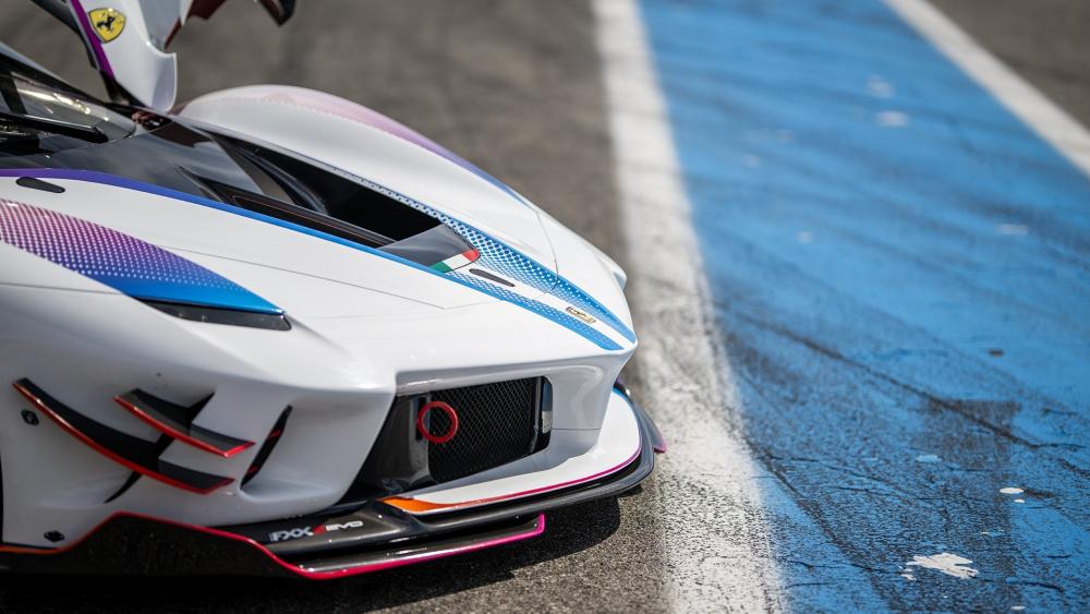 Ferrari FXX K: The Pinnacle of Racing Performance wallpaper