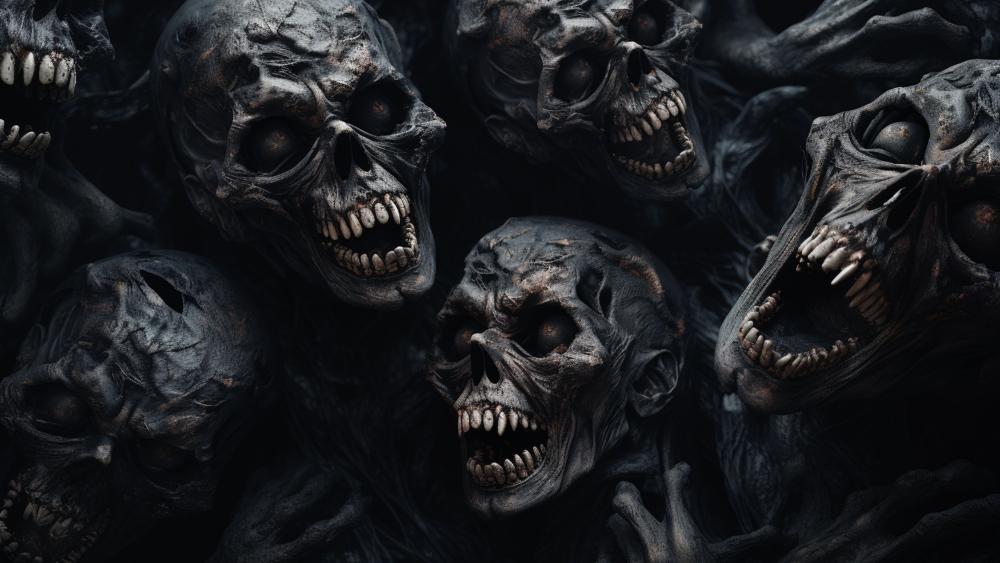 Skulls of the Undead Awakening wallpaper