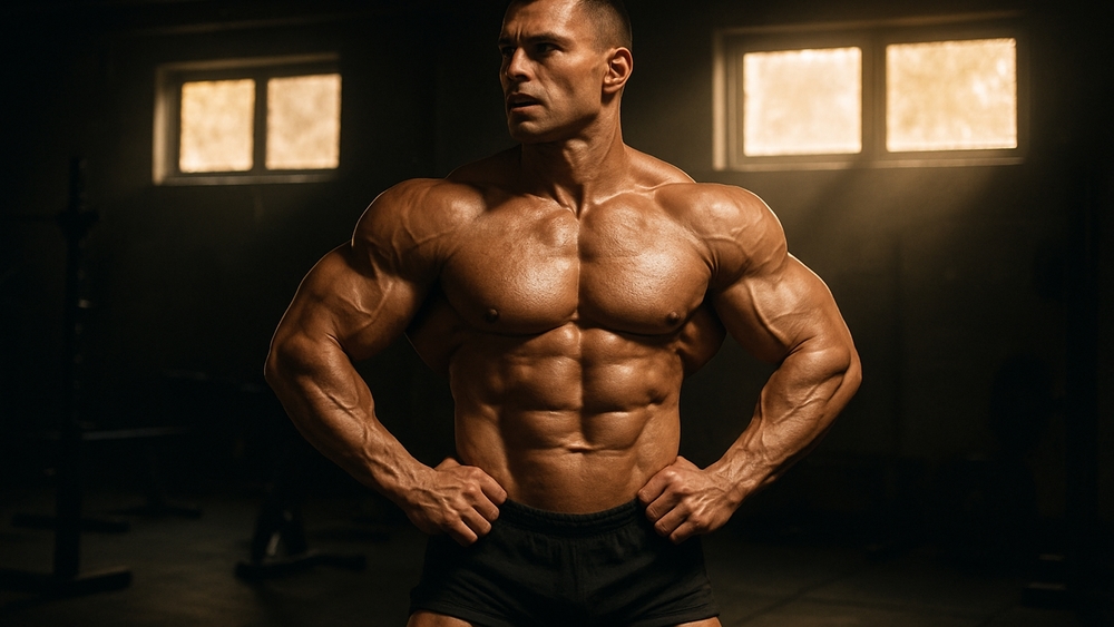 Power and Precision in Bodybuilding wallpaper