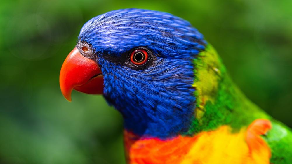 Rainbow Lorikeet in Vivid 4K Glory wallpaper