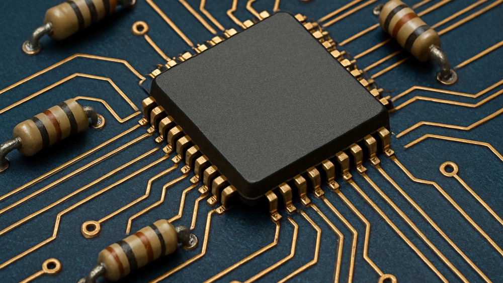 Microchip Marvels in Circuitry Design wallpaper