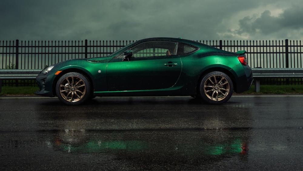 Toyota 86 Hakone in Emerald Aura wallpaper
