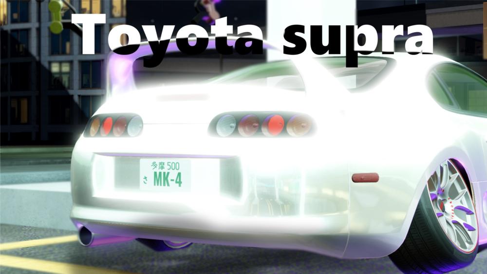 Toyota Supra MK-4 Street Elegance wallpaper