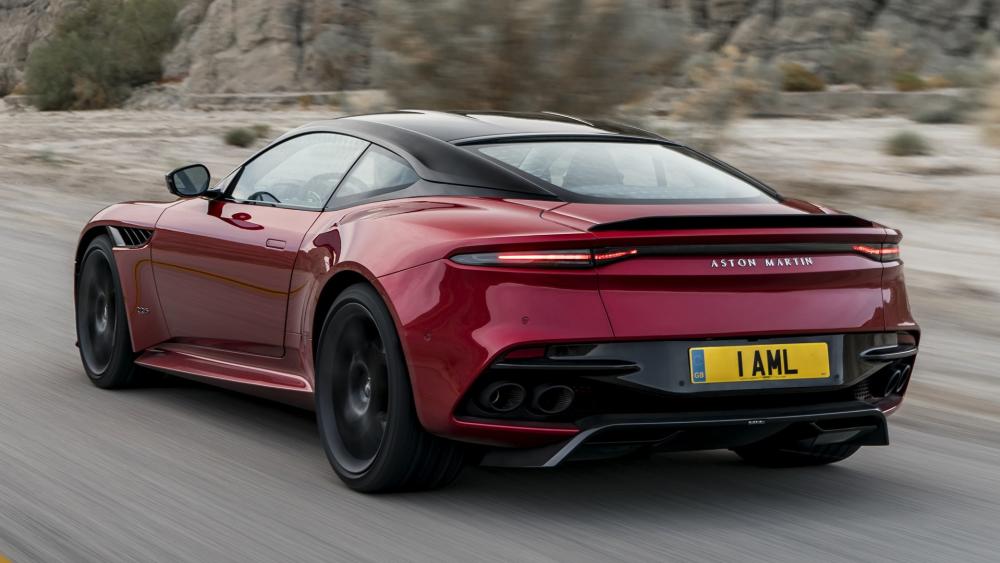 Aston Martin DBS Superleggera on the Open Road wallpaper