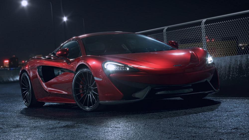 Red McLaren 570S Night Elegance wallpaper