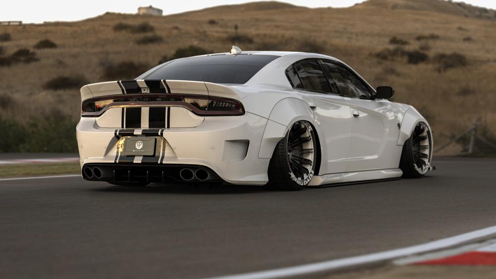 Dodge Charger Power and Elegance on the Road wallpaper