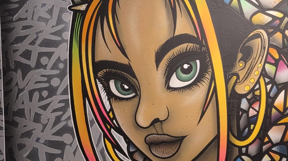 Vibrant Fantasy Graffiti Art for Modern Spaces wallpaper