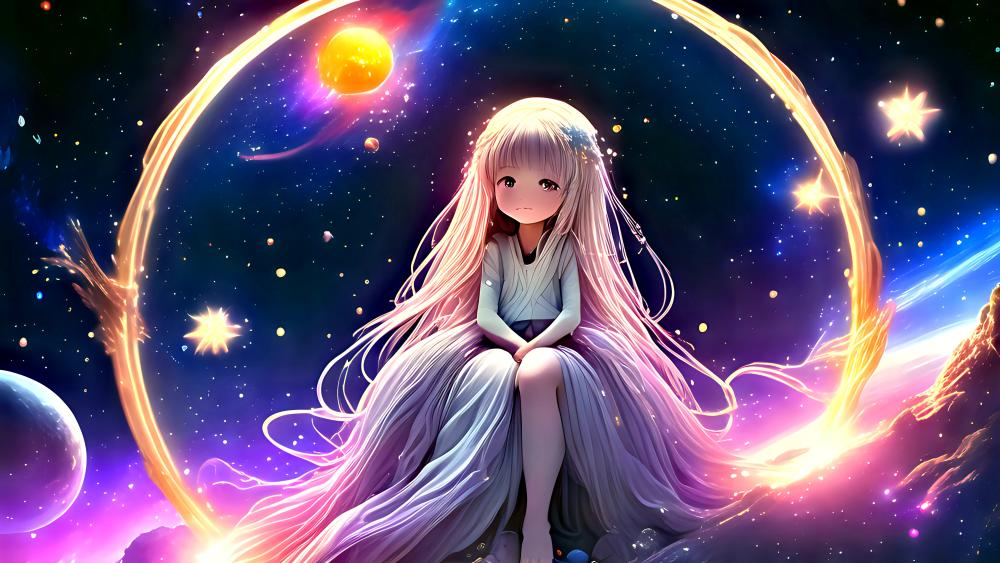 Cosmic Princess wallpaper