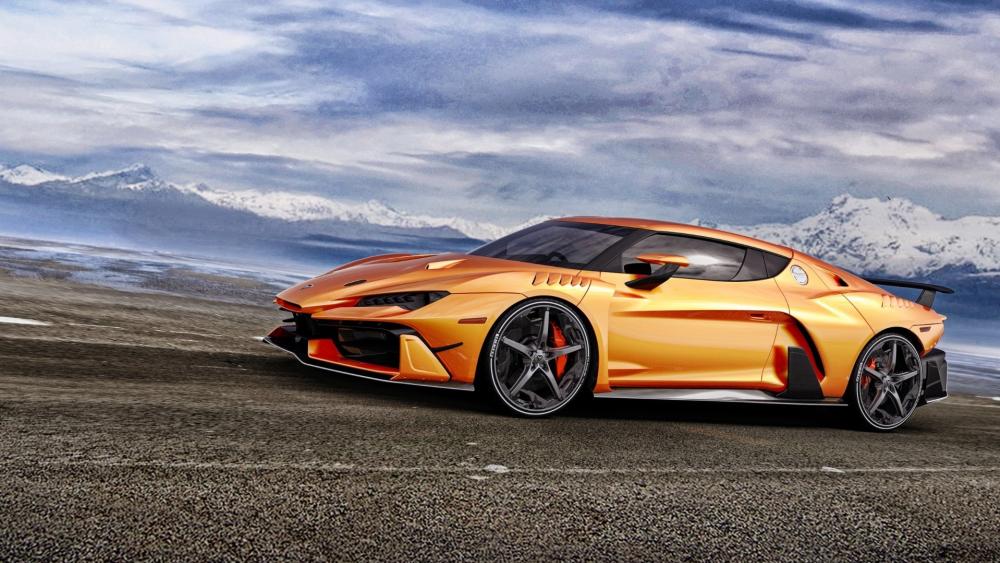Italdesign Zerouno Supercar Elegance in Motion wallpaper