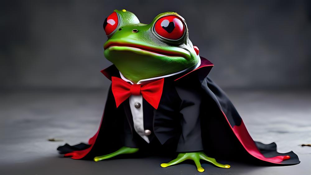 Vampire Frog wallpaper