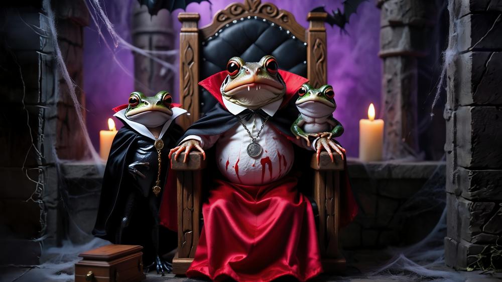 Count Frogula wallpaper