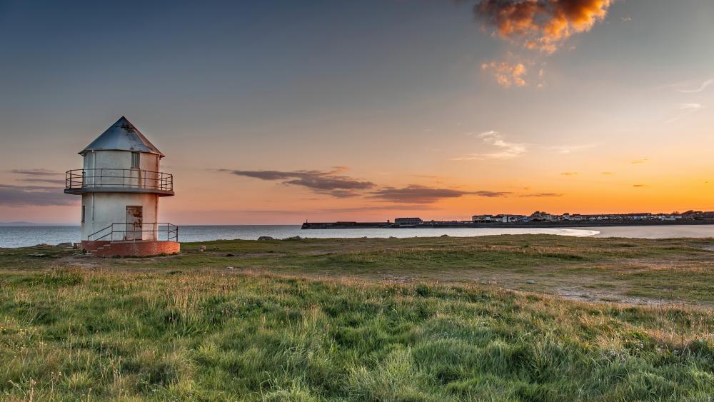 Trecco Bay Sunset Serenity wallpaper
