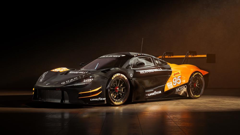 McLaren 720S GT3 in Spotlight wallpaper