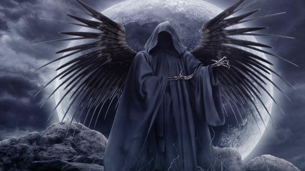 Grim Specter of the Night Sky wallpaper