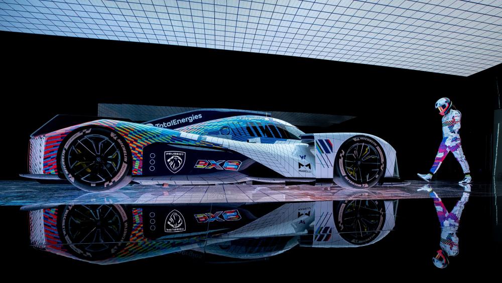 Peugeot 9x8 Racing Car wallpaper
