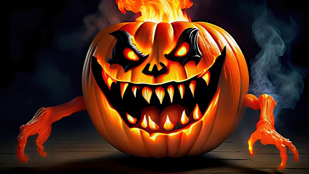 Bloodthirst Pumpkin wallpaper