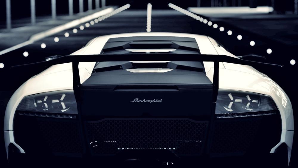 Lamborghini Murciélago in Motion wallpaper