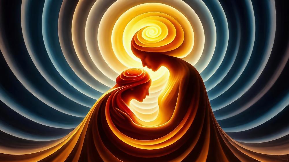 Mother Child wallpaper