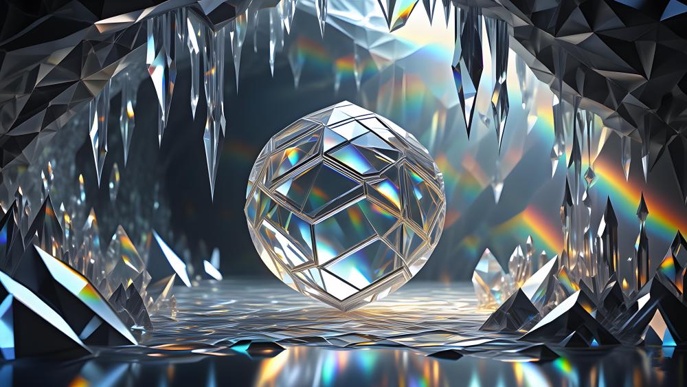 Crystal Celebration wallpaper