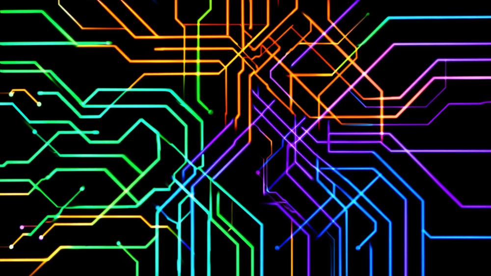 Rainbow Pipes wallpaper