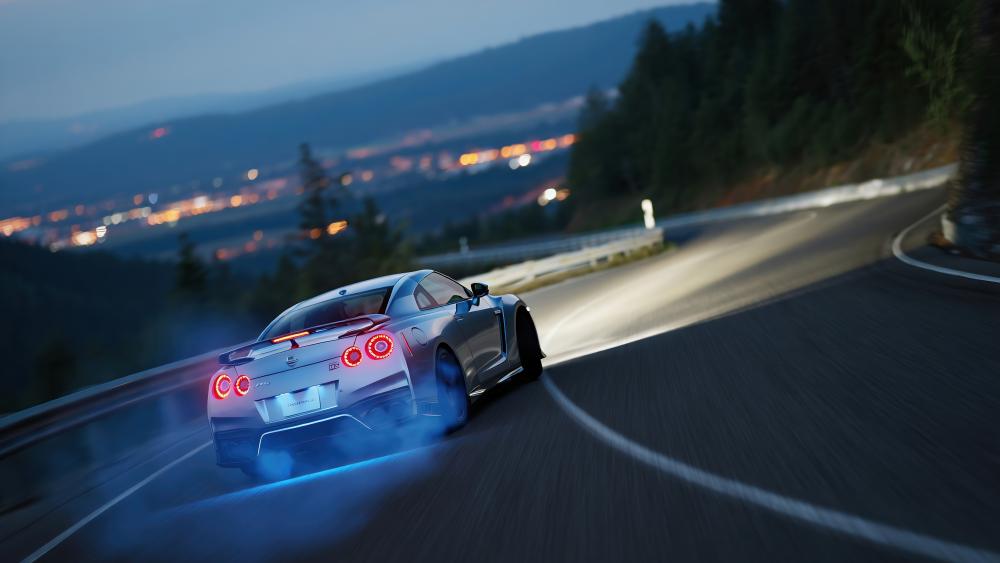 Racing Through the Night in Style wallpaper