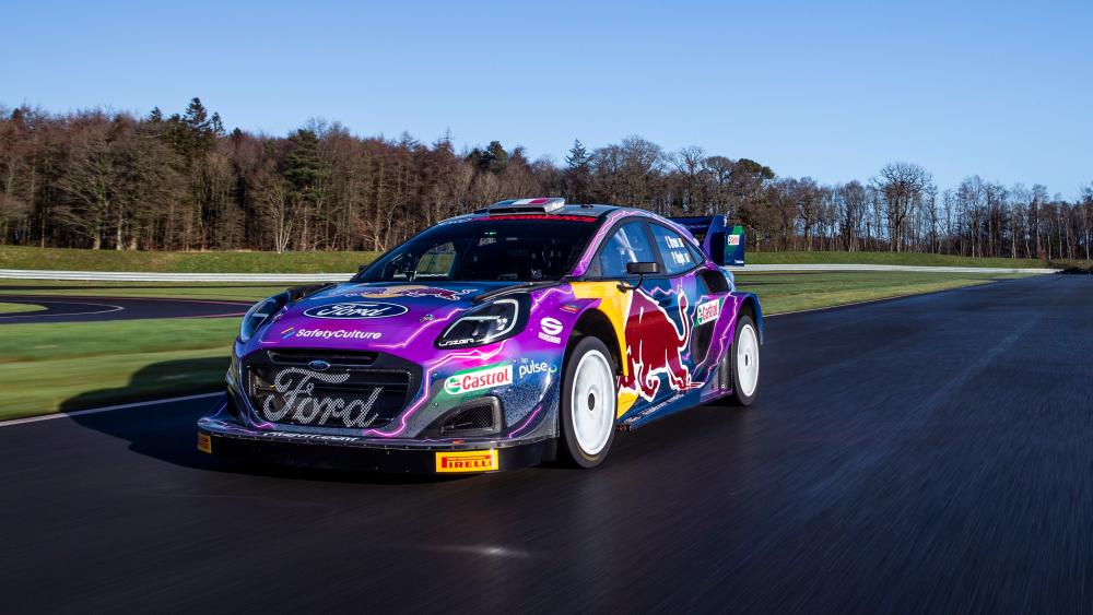 2022 Ford Puma Hybrid Rally1 wallpaper